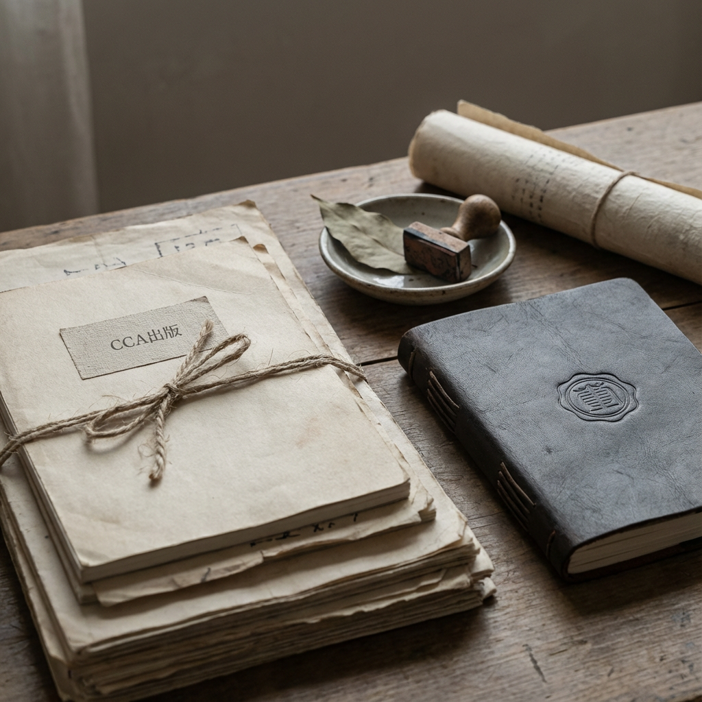 CCA出版 - 古い書籍と巻物